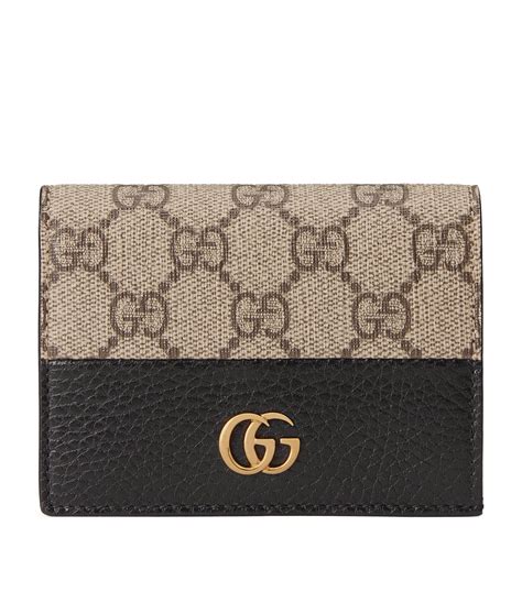 gucci gg marmont canvas|Gucci GG Marmont keychain wallet.